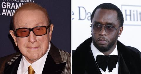 Composite photo of Clive Davis, Sean 'Diddy' Combs