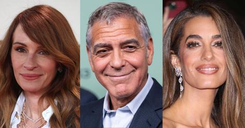 George Clooney missed Julia Roberts' big event to spend time with wife Amal, as divorce rumors swirl.