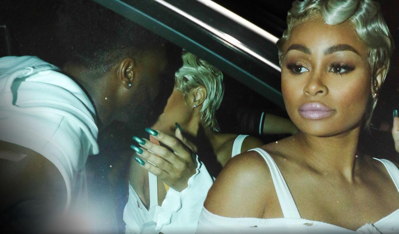 Blac Chyna Kisses Another Mystery Man While Out In La