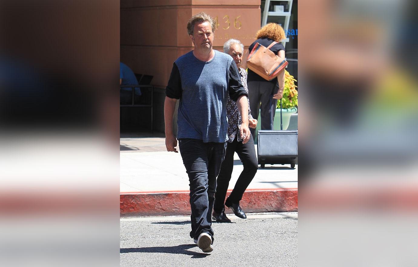 Matthew perry visits doctors office