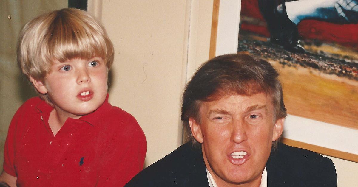 Donald Trump Brought His 11YearOld Son Eric On Epstein Flight