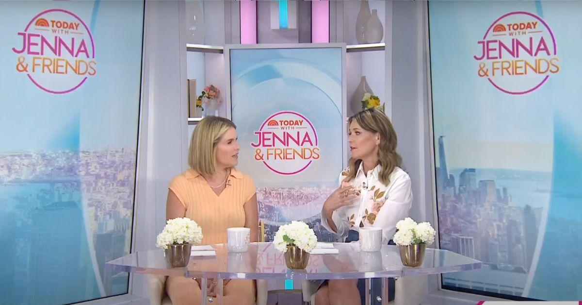 Photo of Jenna Bush Hager and Savannah Guthrie