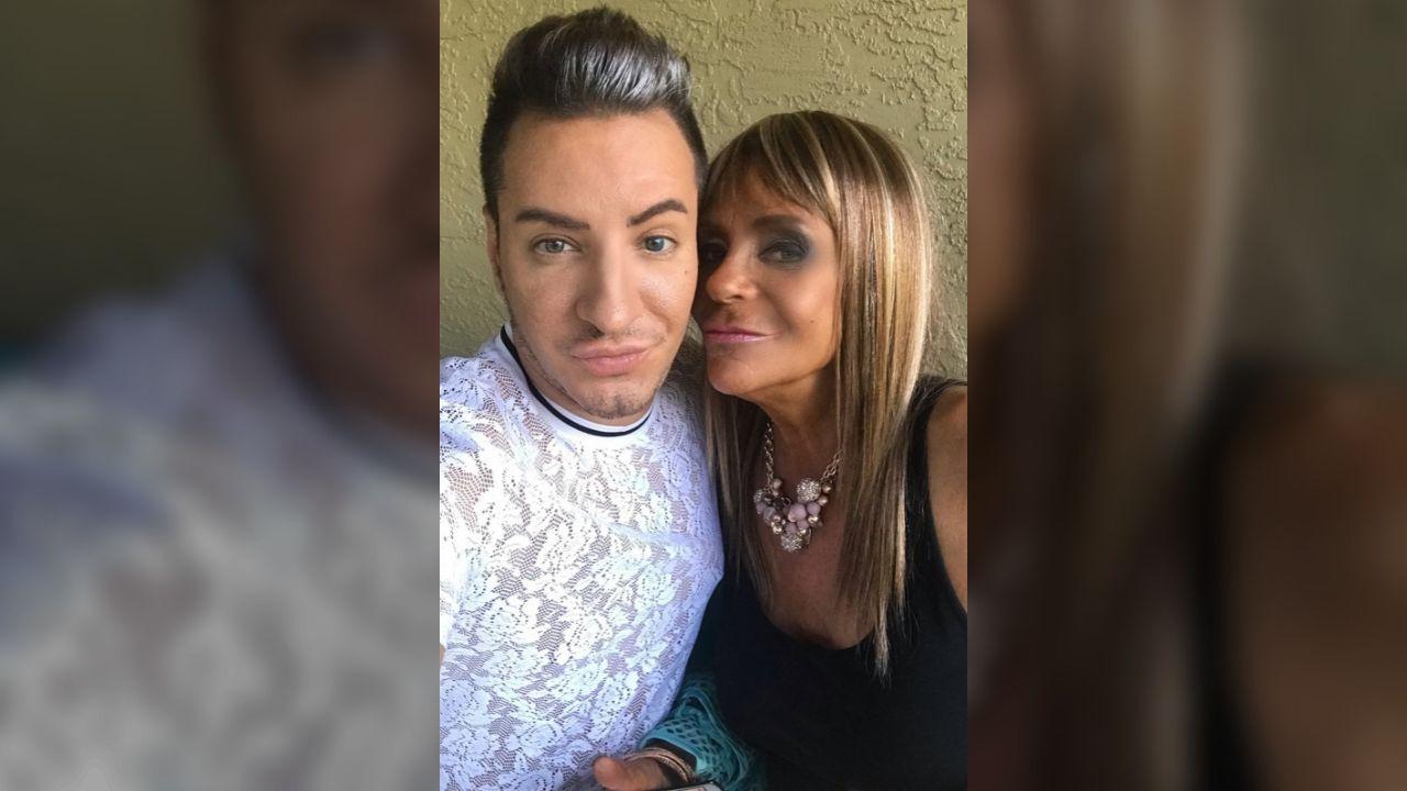 A photo of Tan Mom and Adam Barta