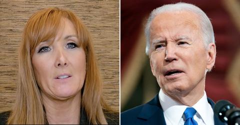 mother scornfolly blasts biden for laughing off marjorie taylor green pp
