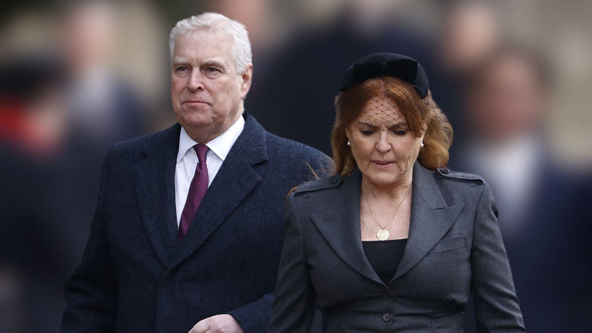 Photo of Sarah Ferguson and Andrew Windsor