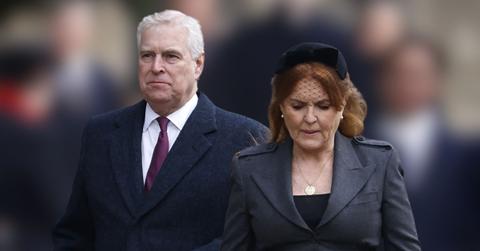 Photo of Sarah Ferguson and Andrew Windsor