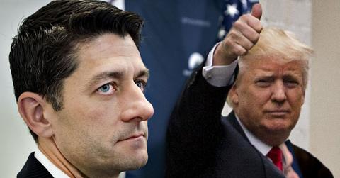 Donald Trump Paul Ryan Meeting In DC