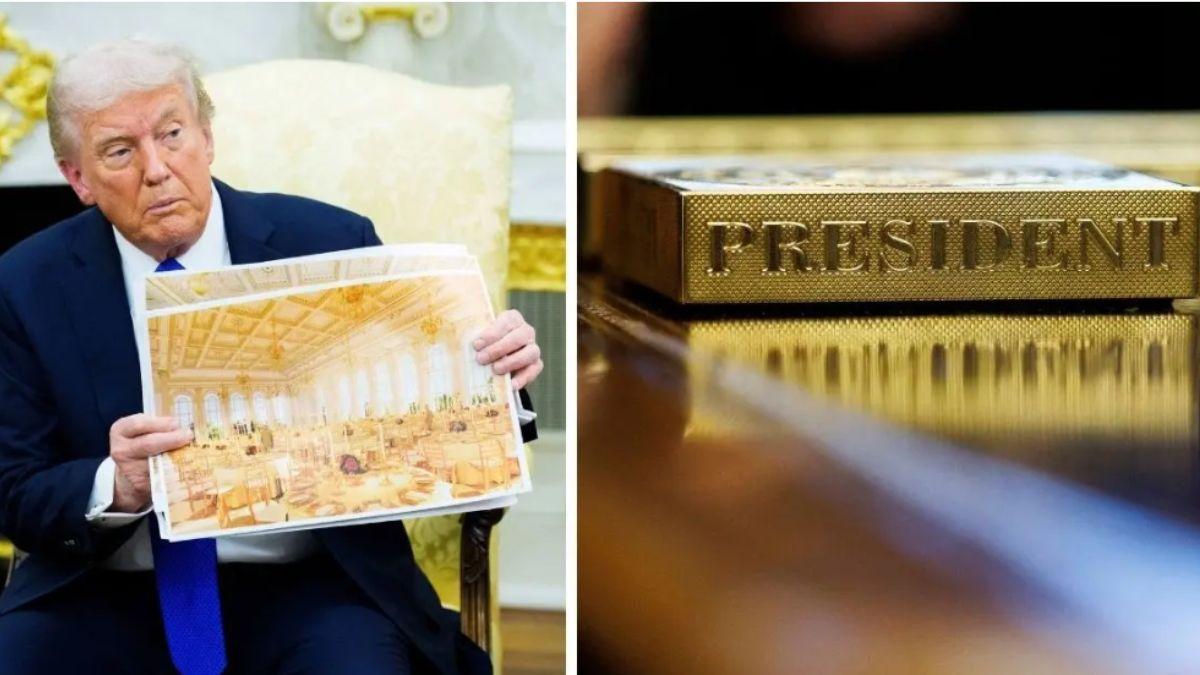 Kai Trump made a vlog revealing some of the golden renovations at the White House.