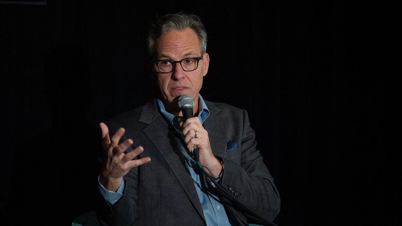 image of Jake Tapper called the move an 'unconstitutional tantrum' while discussing Donald Trump's announcement on CNN.