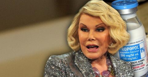 //joan rivers propofol