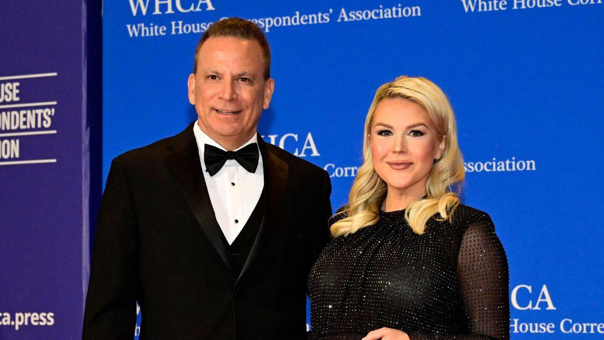 image of Karoline Leavitt and husband