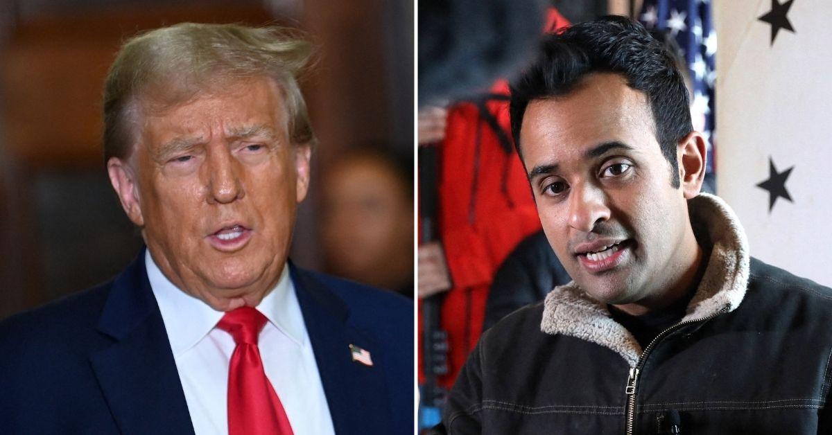Trump Launches Scathing Attack Against Vivek Ramaswamy Ahead of Iowa Caucus