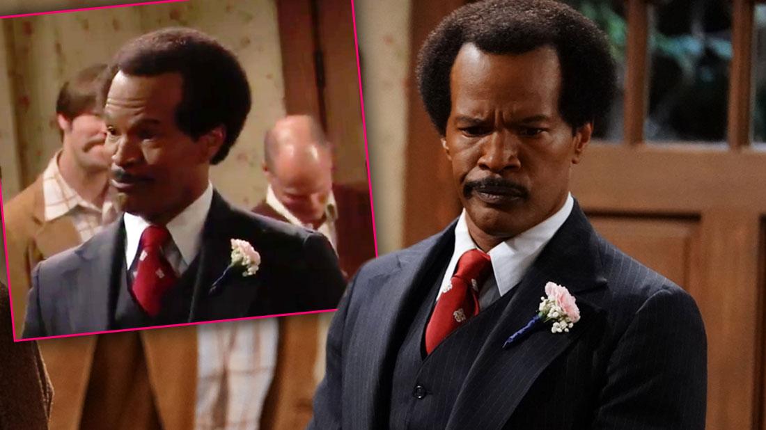 Jamie Foxx Fumbles Line On 'The Jeffersons' Live