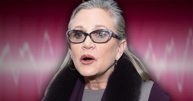 carrie fisher 911 call death heart attack