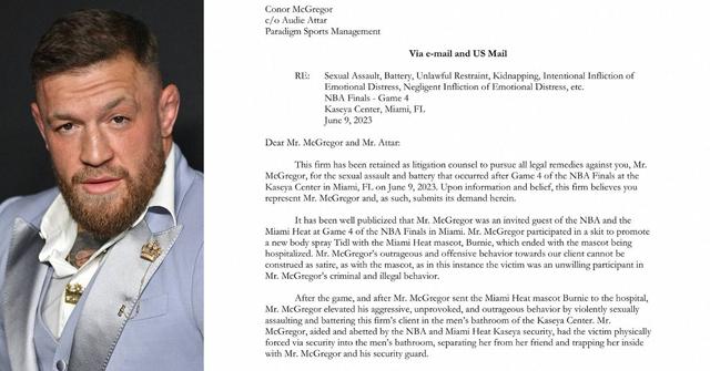 Conor McGregor Led Accuser Into Bathroom Before Alleged Sexual Assault