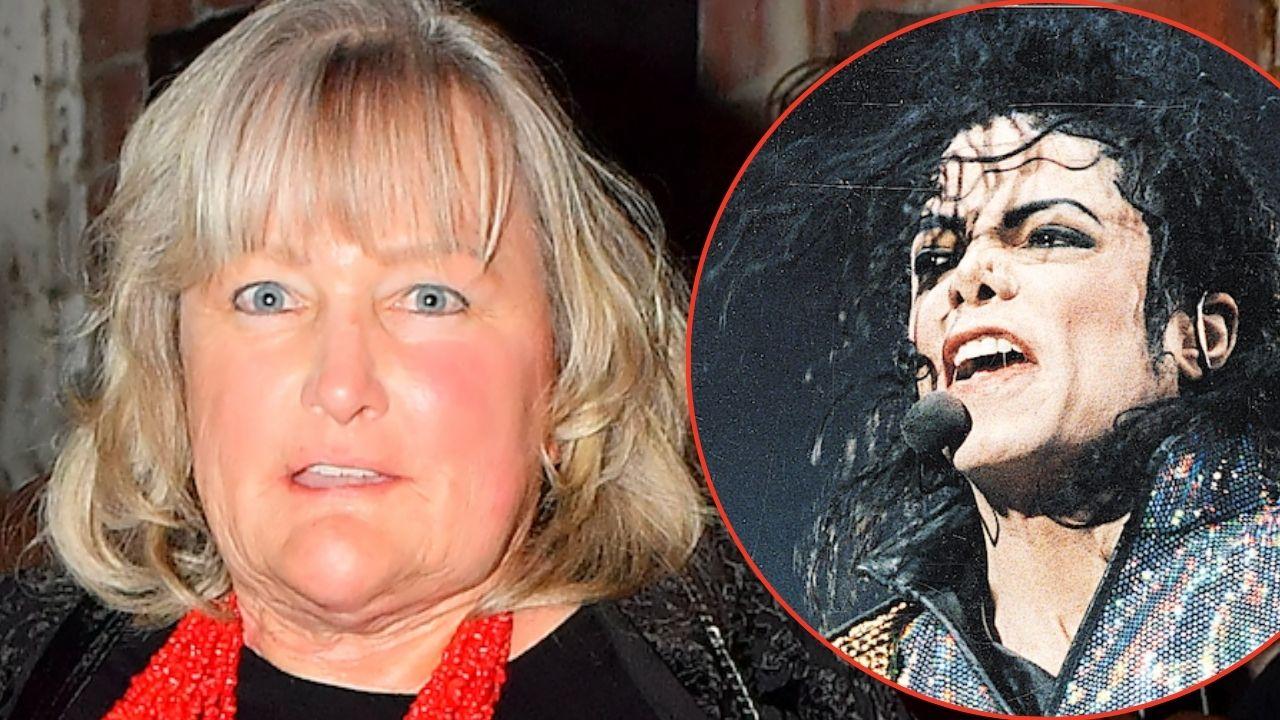 Photo of Debbie Rowe, Michael Jackson