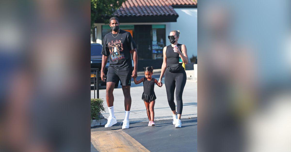 Photo of Khloé Kardashian and Tristan Thompson