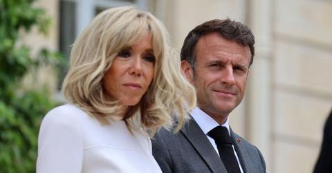 french president macron denounces transgender rumors wife