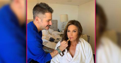 Caitlyn Jenner Gets Glammed Up For Oscars