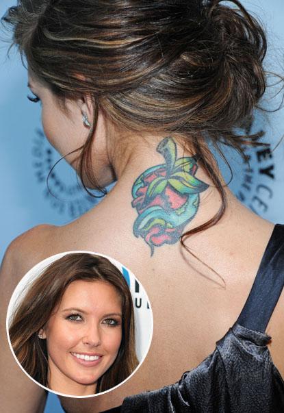 El tatuaje de Audrina Patridge y su significado  Tatuajes 360