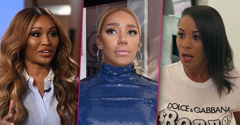 RHOA Recording Taping Cynthia Bailey Trash Talking NeNe Leakes