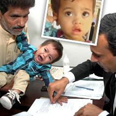 //baby charged murder pakistan goes into hiding