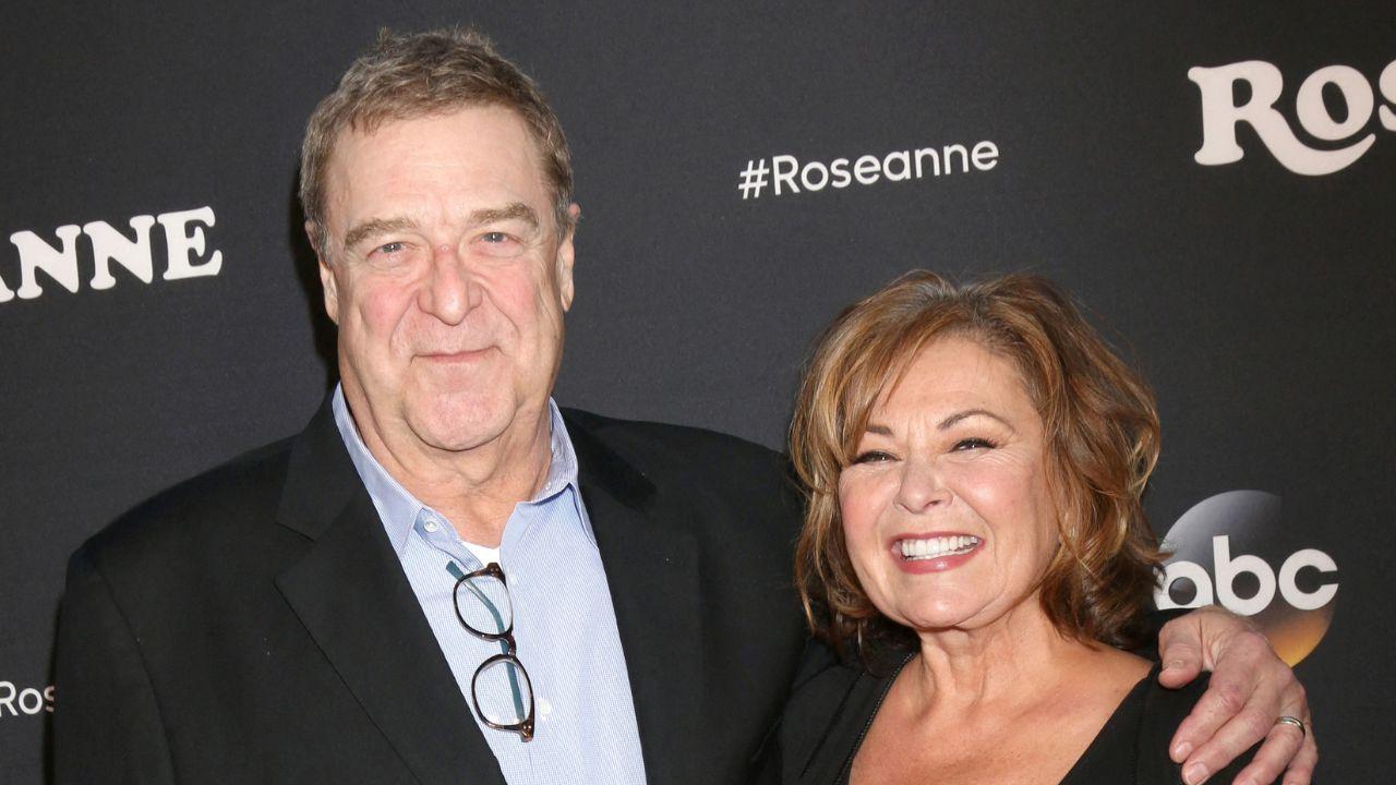 picture of Roseanne Barr and John Goodman