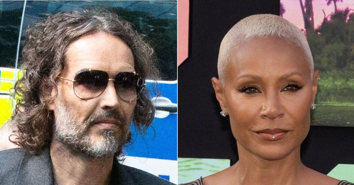 picture of Russell Brand and Jada Pinkett Smith