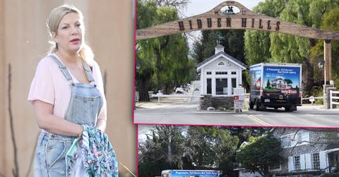 Tori Spelling Moving Truck Broke