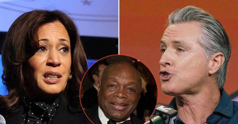 picture of Kamala Harris, Willie Brown and Gavin Newsom