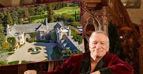 Playboy Mansion Hugh Hefner Died Photos