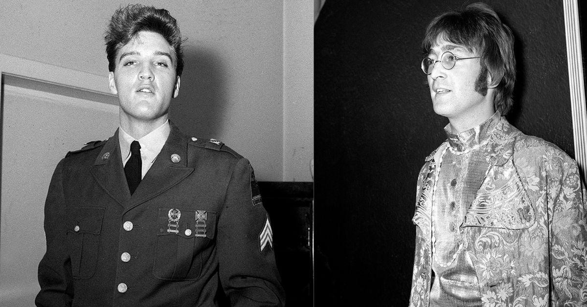 elvis plotted deport john lennon beatle idolized king