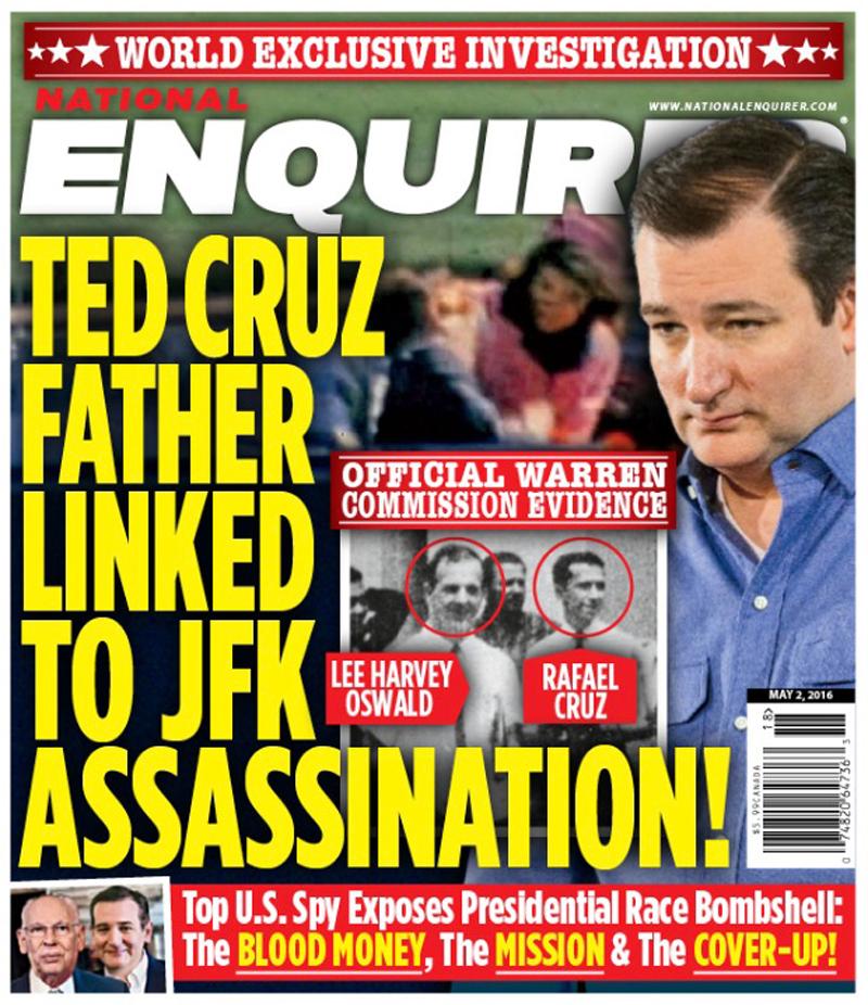 ed Cruz Dad Lee Harvey Oswald Scandal Photos Rafael JFK Killer Campaign Event