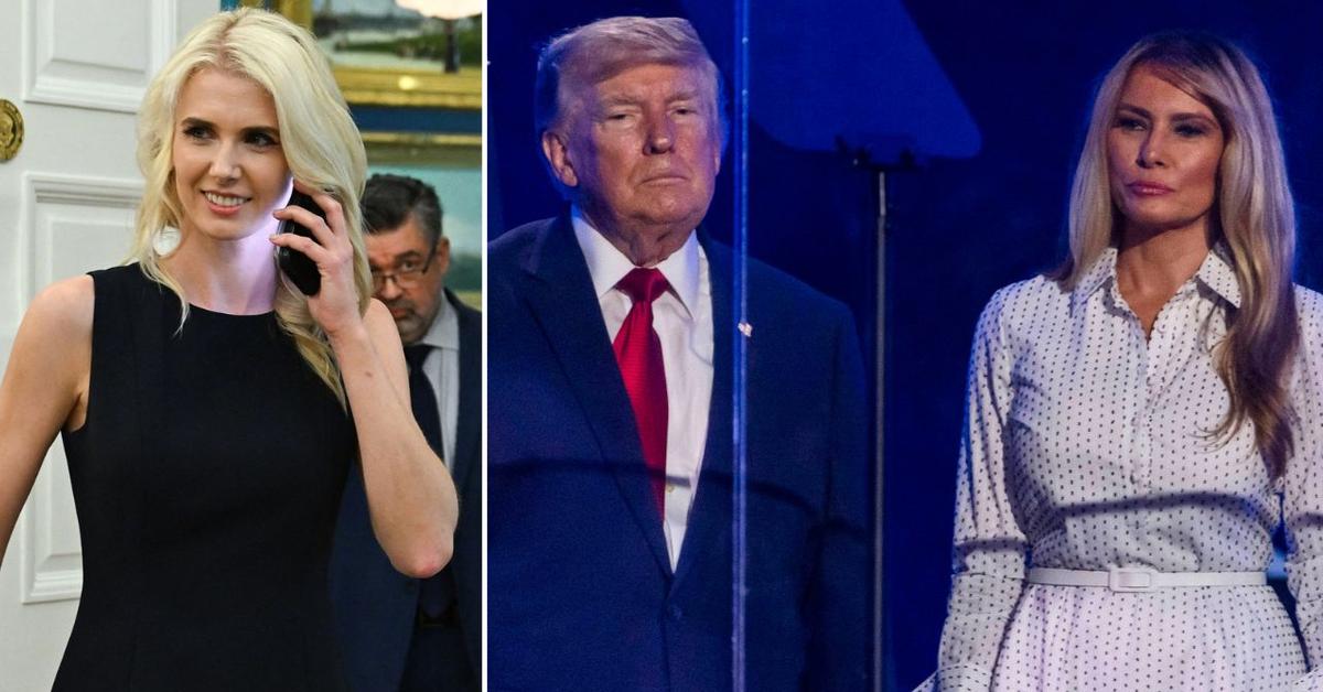 Source: MEGANatalie Harp was photographed alongside Donald Trump in the Oval Office on Friday, September 5.