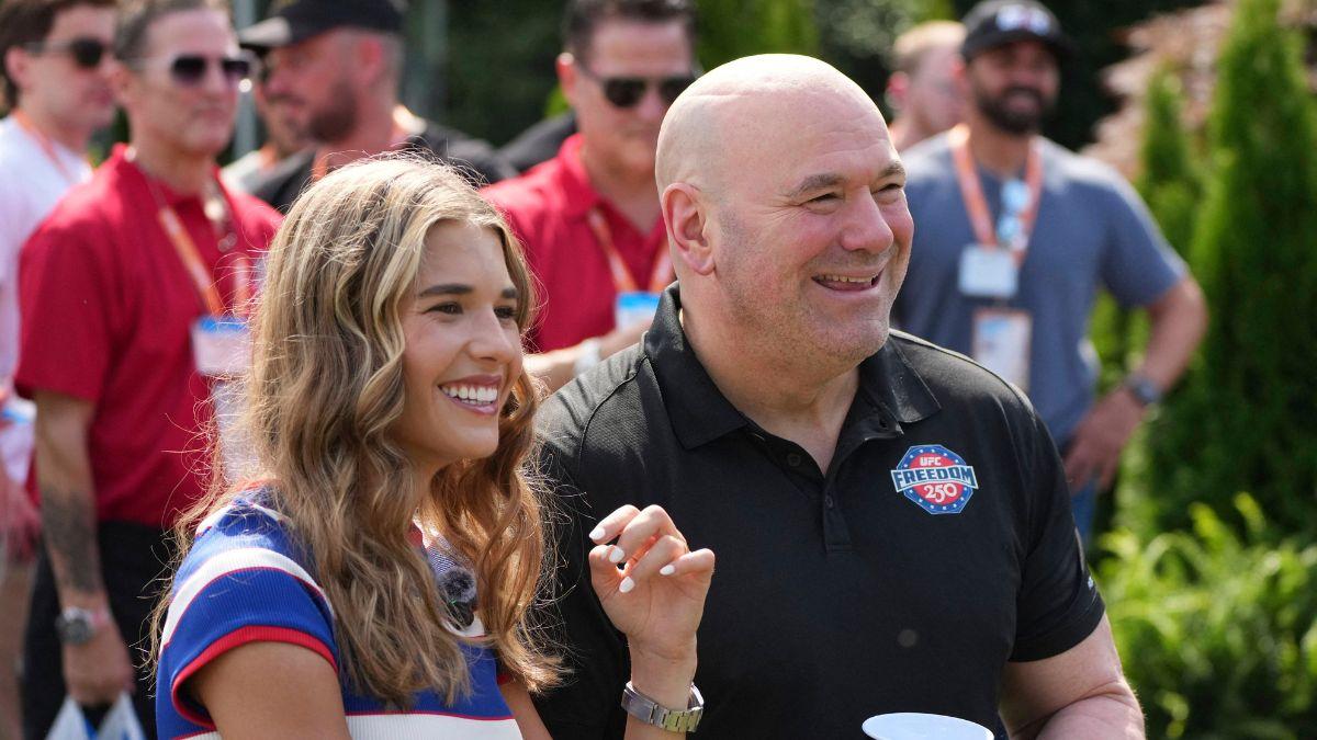 A photo of Kai Trump and Dana White