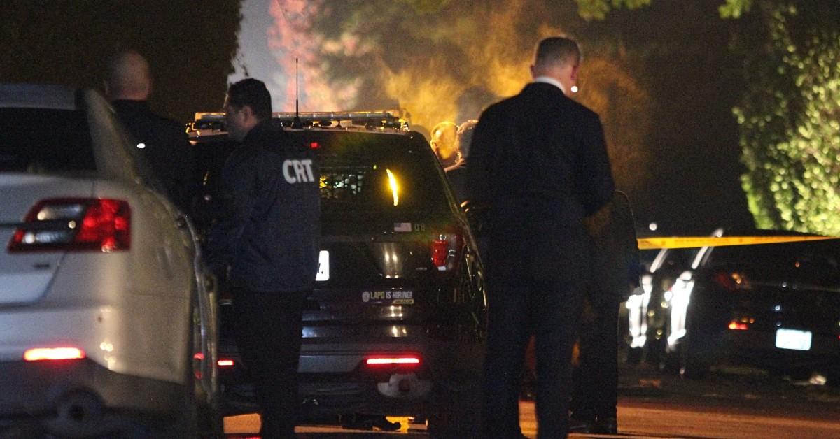 Photo of Rob and Michele Reiner crime scene