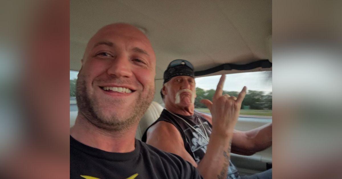 Photo of Nick Hogan and Hulk Hogan