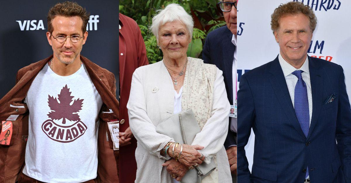 Ryan Reynolds and Will Ferrell were among Dench's last film collaborators in her 2022 cameo appearance in 'Spirited.'