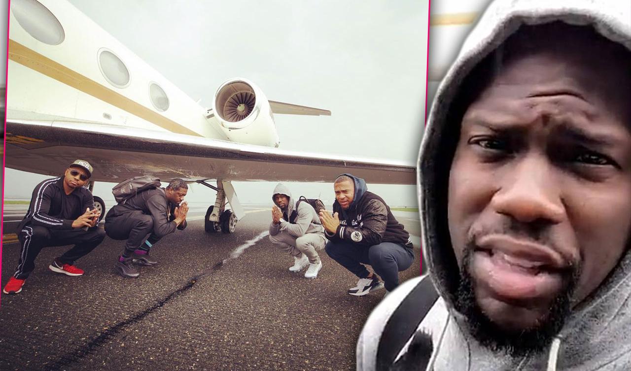 Kevin Hart Survives Serious Airplane Scare Kevin Hart Survives Serious Airplane Scare