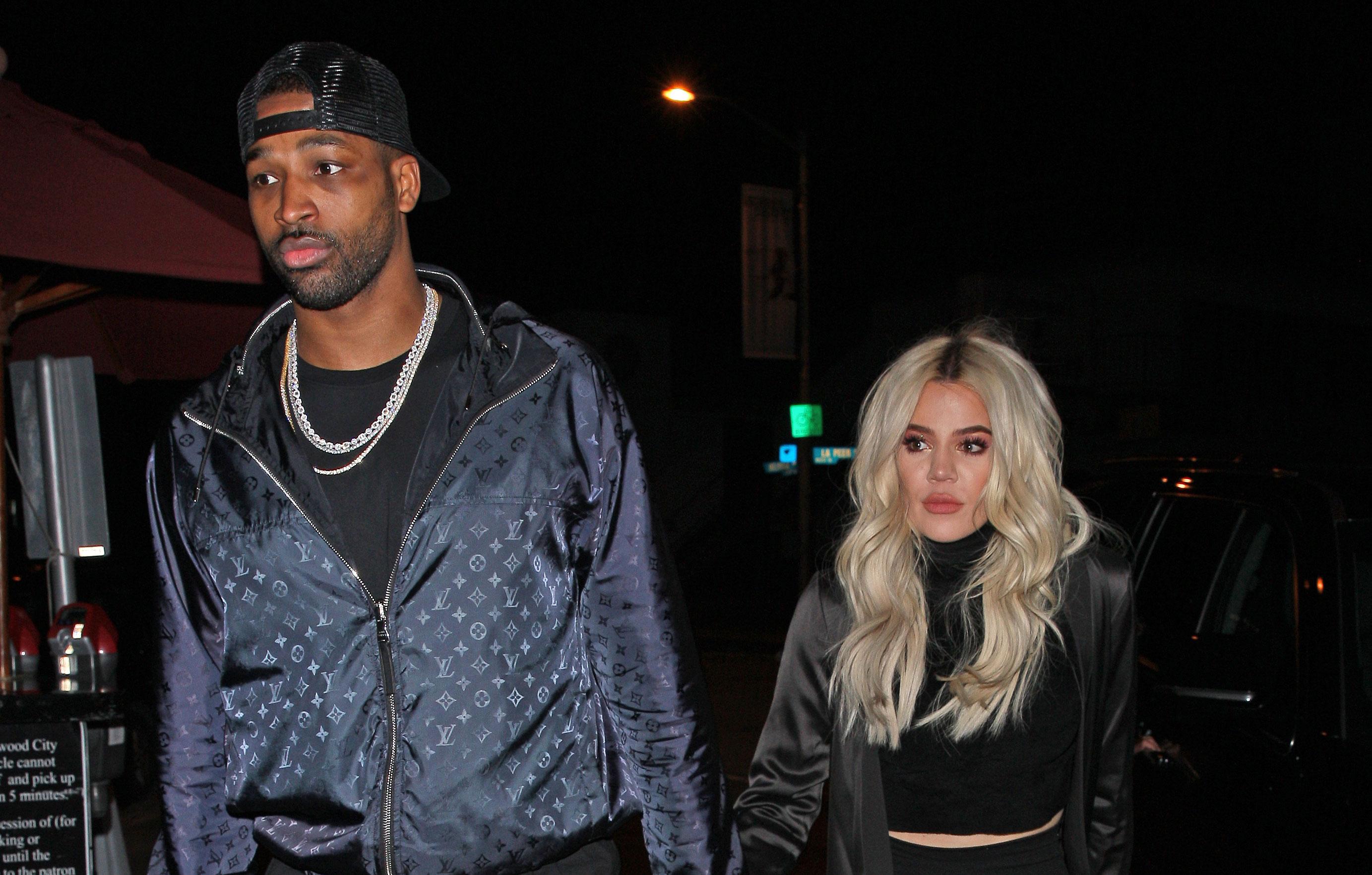 khloe kardashians ex tristan thompson spotted holding hands with mystery woman in greece