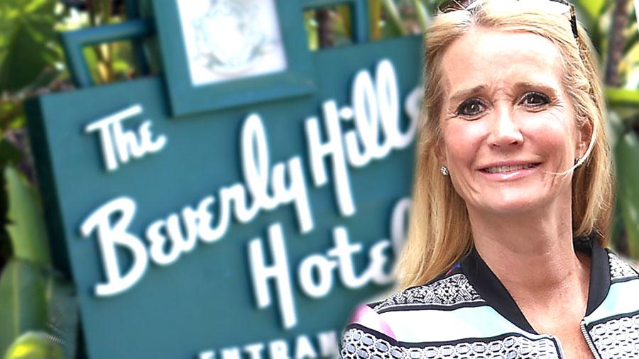 Kim Richards Trespassing Charge Beverly Hills Hotel