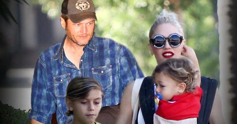 Gwen Stefani Blake Shelton Kids Gavin Rossdale