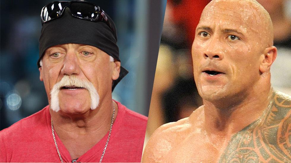 Hulk Hogan Dwayne Johnson