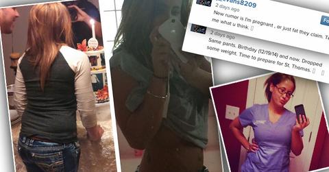 //jenelle evans pregnancy rumors pp