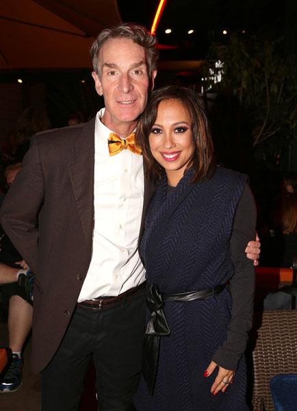 Bill Nye and Cheryl Burke reunite at Mixology101 after party last night