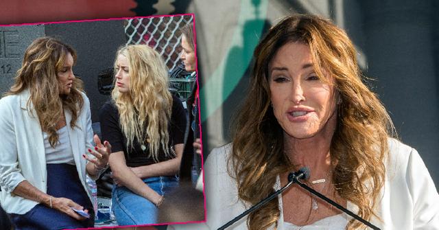 Caitlyn Jenner Attends Women's March