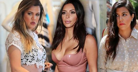 Kim Kardashian Kourtney Kardashian Khloe Kardashian Fight Clothing Makeover