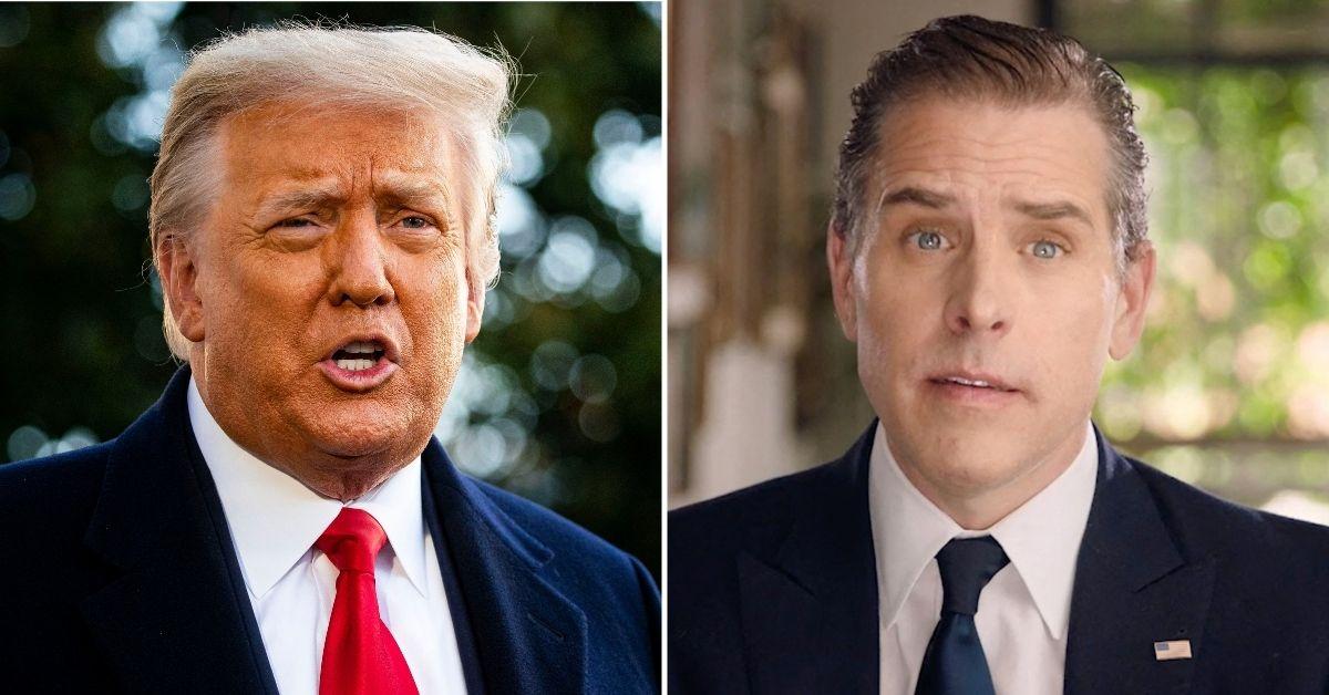 Trump Predicts DOJ Will Charge Hunter Biden With 'Something Small'