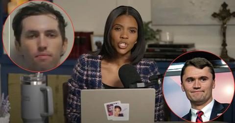 Composite photo of Tyler Robinson, Candace Owens, and Charlie Kirk