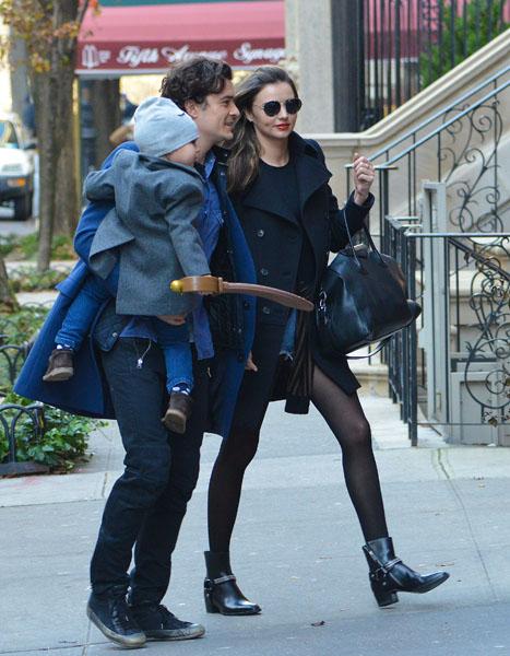 Orlando Bloom Flynn Miranda Kerr Sword Lunch